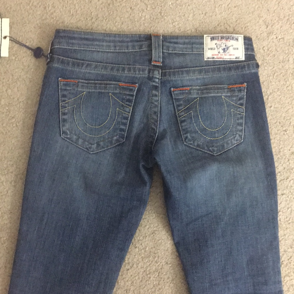 ✨True Religion jeans skinny sz 25 x 32 nwt ✨